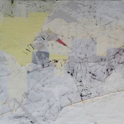 Network / 2023 / Mixmedia auf Leinwand / 50 x 70 cm